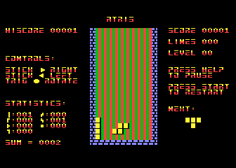 Atris atari screenshot