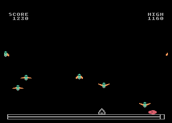 Attack of the Mutant Pigeons atari screenshot