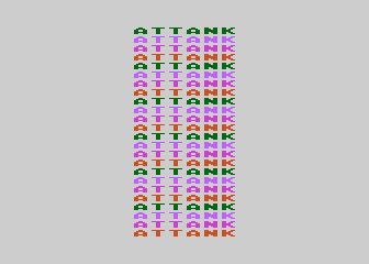 Attank! atari screenshot