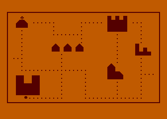 Auf der Suche nach dem Zepter atari screenshot