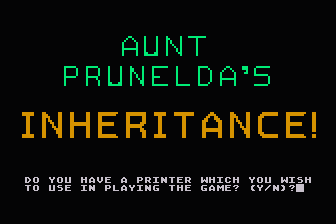 Aunt Prunelda's Inheritance — screenshot 1