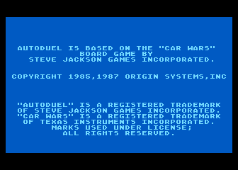 AutoDuel — screenshot 1