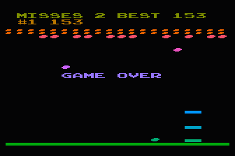 Avalanche atari screenshot