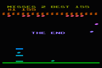 Avalanche atari screenshot