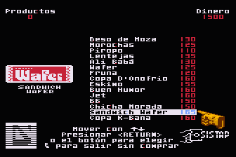 Aventuras D'Onofrio atari screenshot