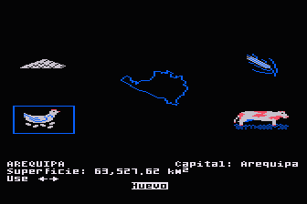 Aventuras D'Onofrio atari screenshot