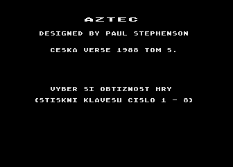 Aztec CS atari screenshot