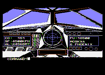 B-1 Nuclear Bomber atari screenshot