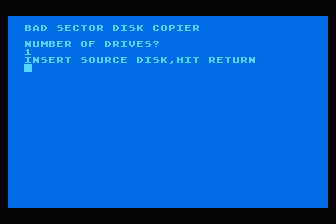 Bad Sector Disk Copier