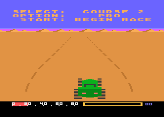 Baja Buggies atari screenshot