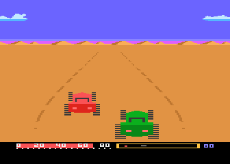 Baja Buggies atari screenshot