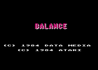 Balance / Tricky Dices atari screenshot