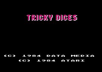 Balance / Tricky Dices atari screenshot