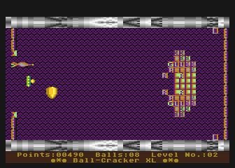 Ball-Cracker atari screenshot
