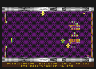 Ball-Cracker atari screenshot