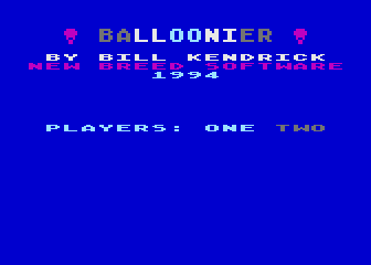 Balloonier atari screenshot