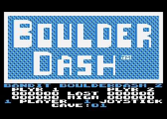 Bandit Boulder Dash 02 atari screenshot