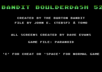 Bandit Boulder Dash 52 — screenshot 1