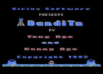 Bandits atari screenshot