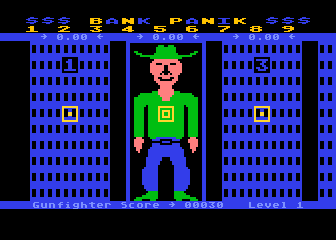 Bank Panik atari screenshot