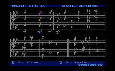 Bank Street MusicWriter atari screenshot