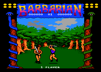 Barbarian - The Ultimate Warrior atari screenshot