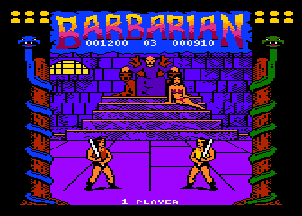Barbarian - The Ultimate Warrior atari screenshot