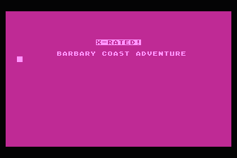 Barbary Coast Adventure atari screenshot