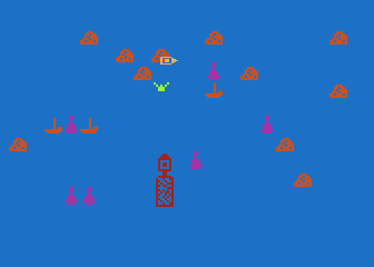 Barge atari screenshot