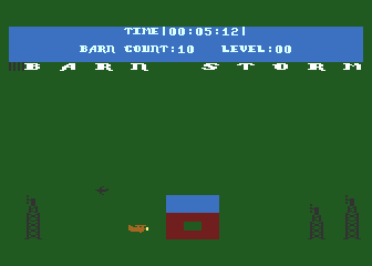 Barnstorm atari screenshot
