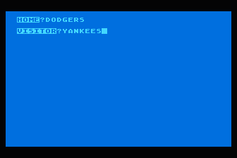 Baseball's Best atari screenshot