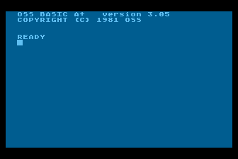 BASIC A+ atari screenshot