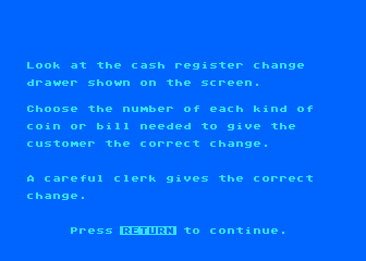 Basic Arithmetic atari screenshot