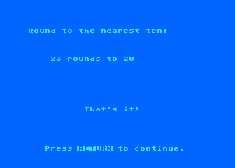 Basic Arithmetic atari screenshot