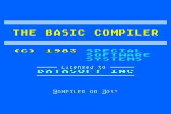 BASIC Compiler — screenshot 1