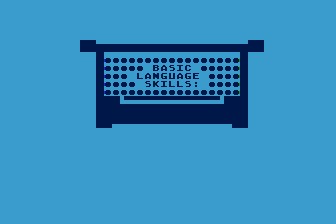 Basic Language Skills atari screenshot