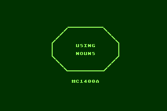 Basic Language Skills atari screenshot