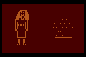 Basic Language Skills atari screenshot