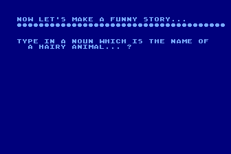 Basic Language Skills atari screenshot