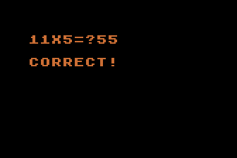 Basic Multiplication atari screenshot