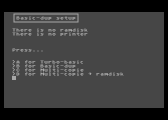 BASICDUP — screenshot 1