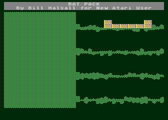 Bat Pack atari screenshot