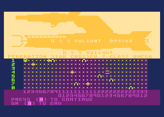 Battle Star atari screenshot