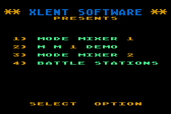 Mode Mixer / Battle Stations atari screenshot