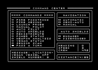 Battle Trek atari screenshot