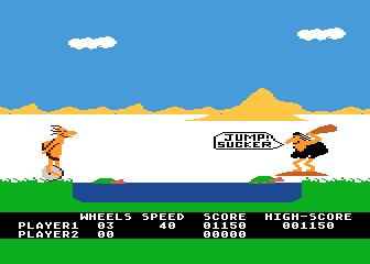 BC's Quest for Tires atari screenshot