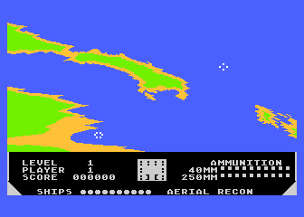 Beach Head atari screenshot