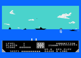 Beach Head atari screenshot