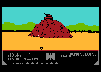 Beach Head atari screenshot
