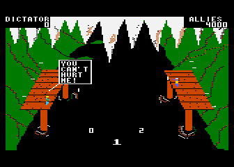Beach Head II atari screenshot